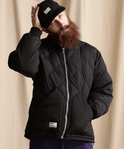 お*ん様 Schott ダウンジャケット schott（ショット）の「Schott/ショット/xNANGA/×ナンガ/DOUBLE BREAST
