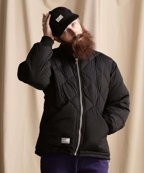 schott ブラック ダウンジャケット Schott ブラック ダウンジャケット Lサイズ