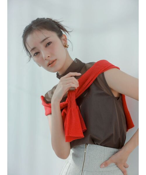 LAGUNAMOON tシャツ メッシュノースリーブプルオーバー