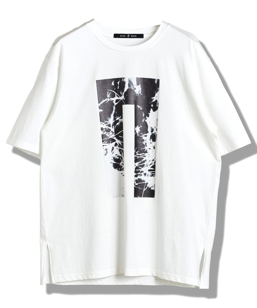【NOiD】Tシャツ XL NO ID. tシャツ マルチシームZIP BIG-T(シャツ) メンズ