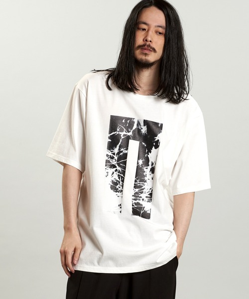 【NOiD】Tシャツ XL NO ID. tシャツ マルチシームZIP BIG-T(シャツ) メンズ