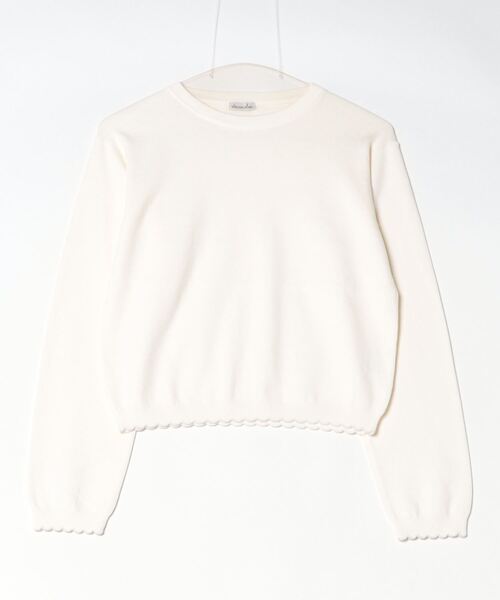 「Steven Alan」 長袖ニット FREE オフホワイト レディース