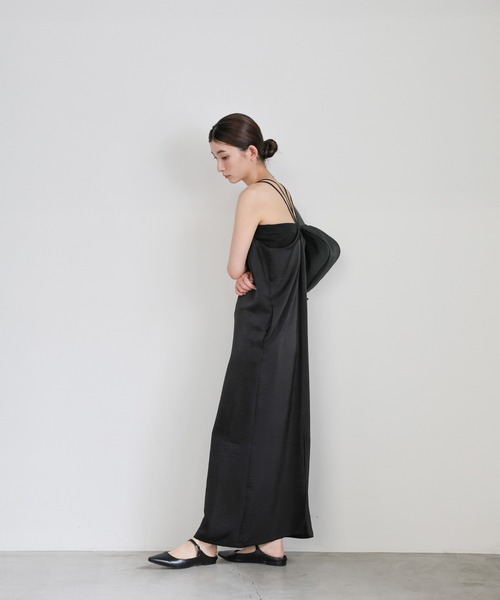 select MOCA（セレクトモカ） ワンピース バッククロスサテンキャミ