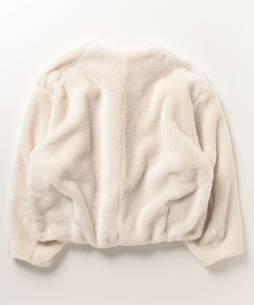 【EMMEL REFINES】 エメリルファインズ ノーカラーコート EMMEL REFINES（エメル リファインズ） ノーカラーコート M オフ