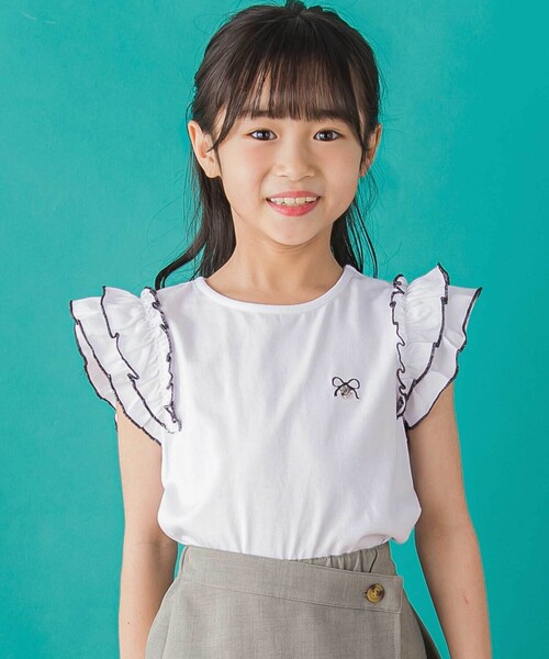 BeBe Petits Pois Vert（ベベ プチ ポワ ヴェール） tシャツ 「店舗 