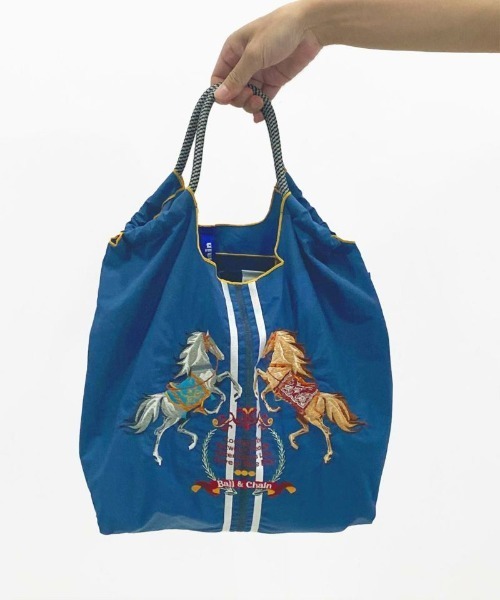 Ball＆Chain エコバッグ 「Ball＆Chain」shopping bag-TWO