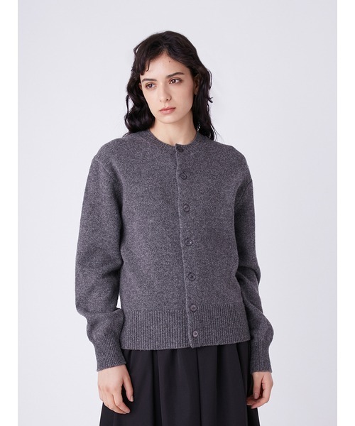 「Mila Owen」 ニットカーディガン 0 イエロー レディース_画像3