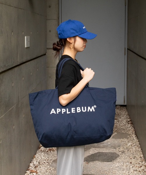 APPLEBUM トートバッグ 楽天市場】アップルバム バッグ APPLEBUM 3D LOGO ZIP TOTE BAG