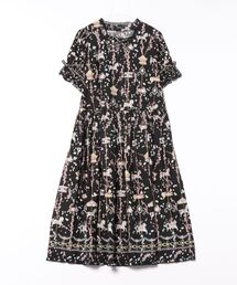 PINK HOUSE（ピンクハウス） ワンピース メリーゴーラウンドプリント