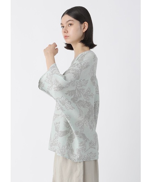 「Plantation」 ドルマンスリーブブラウス M size グレー レディース Plantation 「Plantation」 ドルマンスリーブブラウス M size