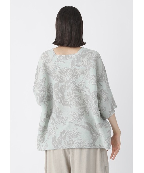 「Plantation」 ドルマンスリーブブラウス M size グレー レディース Plantation 「Plantation」 ドルマンスリーブブラウス M size