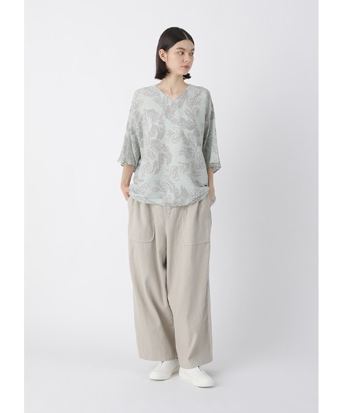 「Plantation」 ドルマンスリーブブラウス M size グレー レディース Plantation 「Plantation」 ドルマンスリーブブラウス M size