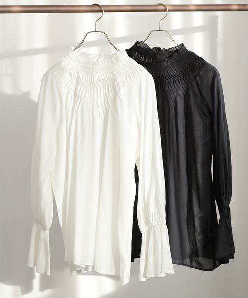 「Spick & Span」 長袖ブラウス - ホワイト レディース Spick＆Span 「Spick & Span」 長袖ブラウス FREE ホワイト