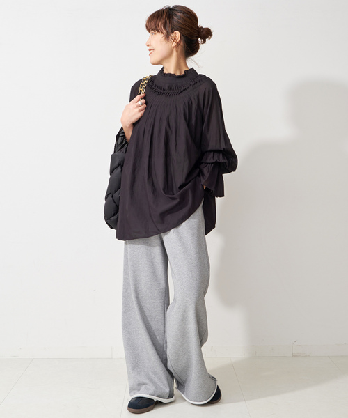 「Spick & Span」 長袖ブラウス - ホワイト レディース Spick＆Span 「Spick & Span」 長袖ブラウス - ホワイト