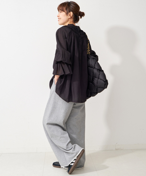 「Spick & Span」 長袖ブラウス - ホワイト レディース Spick＆Span 「Spick & Span」 長袖ブラウス - ホワイト