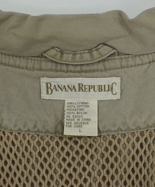ベスト ジレ 「ヴィンテージ古着」90's Banana Republic アウトドア