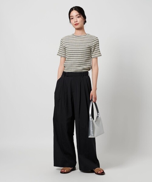 ビューティーアンドユース シャーリング ボーダー Tシャツ BEAUTY＆YOUTH UNITED ARROWS tシャツ シャーリング ボーダー T