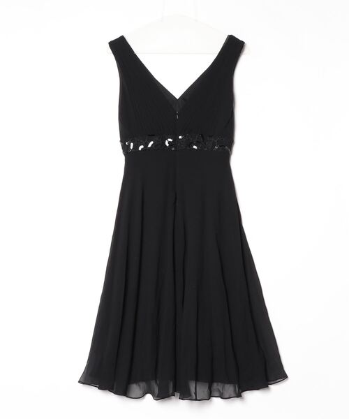 TADASHI SHOJIノースリーブワンピース Tadashi Shoji 「Tadashi 」 刺繍ノースリーブワンピース 4