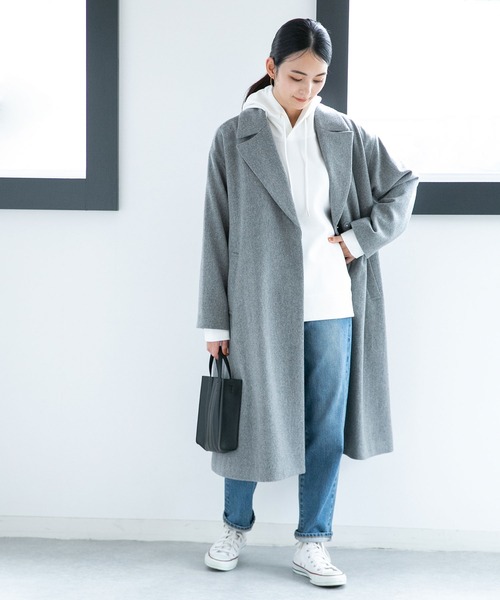 NANO universe（ナノ・ユニバース） チェスターコート FREE ライト