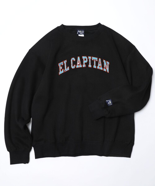 「FREAK'S STORE」 「Mountain Mania」スウェットカットソー LARGE ブラック メンズ_画像7