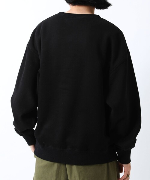 「FREAK'S STORE」 「Mountain Mania」スウェットカットソー LARGE ブラック メンズ_画像9
