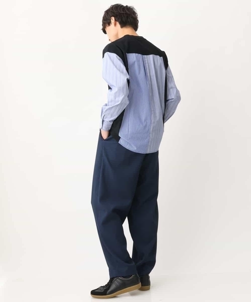 「a.v.v」 長袖Tシャツ 50 ホワイト メンズ