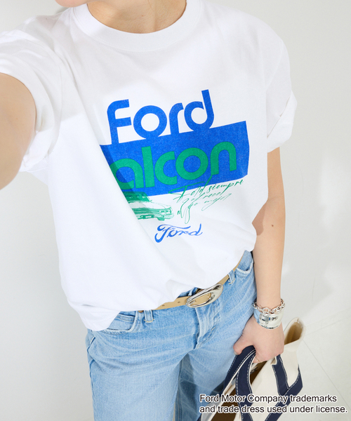 tシャツ 「追加2」GOOD ROCK SPEED SLOBE別注 FORD FALCON TEE レディース