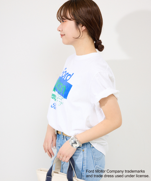 tシャツ 「追加2」GOOD ROCK SPEED SLOBE別注 FORD FALCON TEE レディース GOOD ROCK SPEED tシャツ 「追加2」GOOD SLOBE別注 FORD FALCON