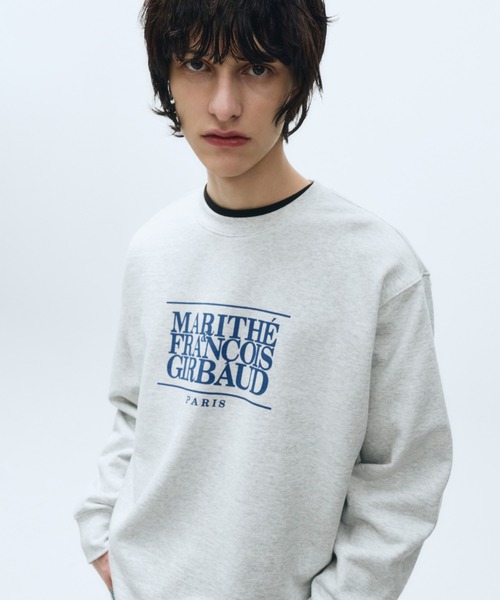 スウェット・トレーナー MARITHE CLASSIC LOGO SWEATSHIRT 4BFK955 CLASSIC LOGO SWEATSHIRT
