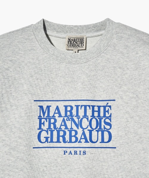 スウェット・トレーナー MARITHE CLASSIC LOGO SWEATSHIRT 4BFK955 MARITHE + FRANCOIS GIRBAUD トレーナー スウェット CLASSIC