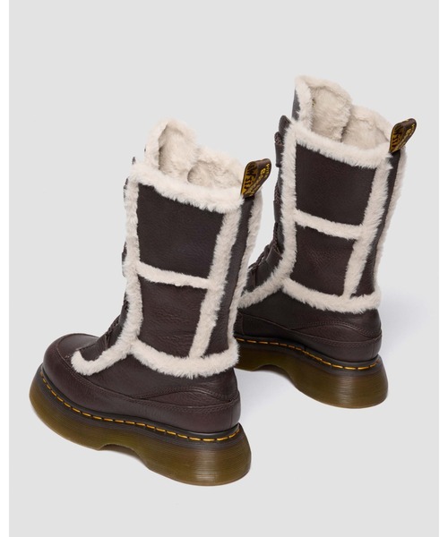 ブーツ Dr. Martens/ドクターマーチン BUZZ LACE ウォームライン ハイ レッグ ブーツ 41287200 メンズ レディースの画像