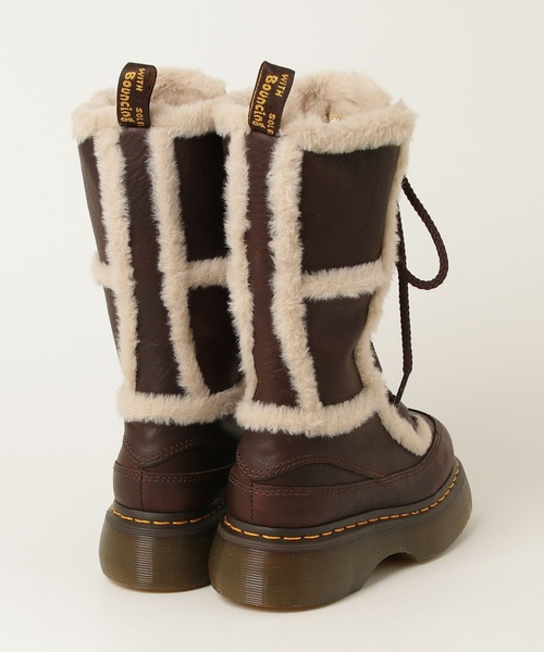 ブーツ Dr. Martens/ドクターマーチン BUZZ LACE ウォームライン ハイ レッグ ブーツ 41287200 メンズ レディースの画像