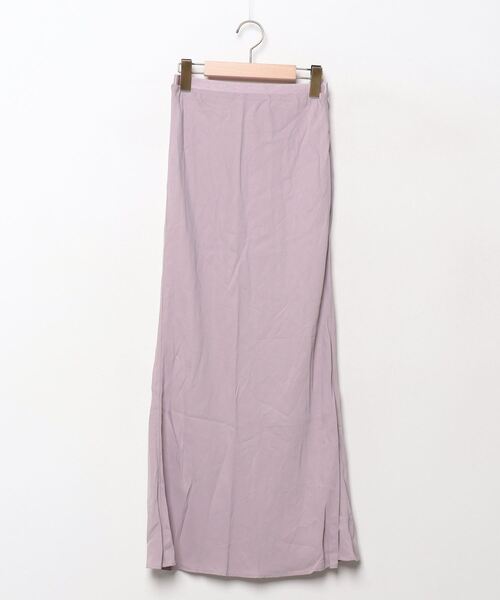 anuans 今季AWスカート／ピンクベージュ定価19,800円 anuans（アニュアンス） ロングスカート SMALL ピンク レディース