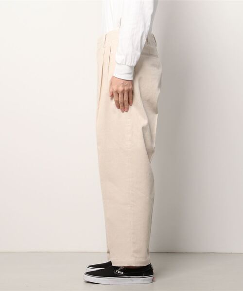 「Steven Alan」 コーデュロイパンツ X-LARGE モカ メンズ_画像2