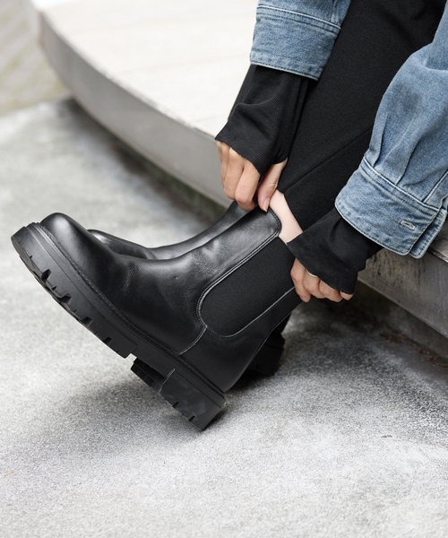 REMME レメ　サイドゴアブーツ　レザー　本革　ブラック　レディース　37 楽天市場】【50％OFF】REMME（レメ） サイドゴアブーツ シューズ 靴