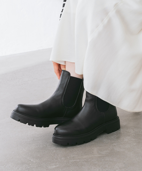 【美品】REMMEサイドゴアブーツ framework FRAMeWORK（フレームワーク） ブーツ REMME/レメ サイドゴアブーツ