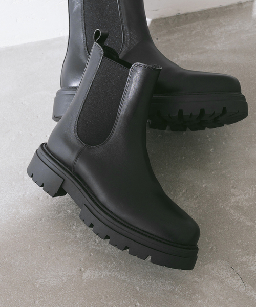 【美品】REMMEサイドゴアブーツ framework FRAMeWORK（フレームワーク） ブーツ REMME/レメ サイドゴアブーツ