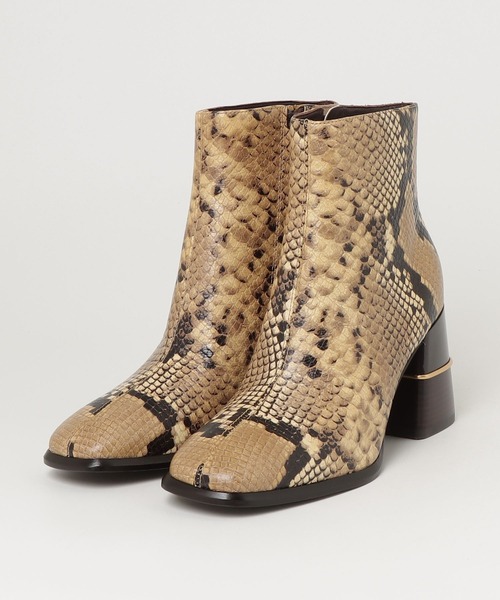 トリーバーチ　ブーツ TORY BURCH（トリーバーチ） ブーツ スネイク エンボス レザー