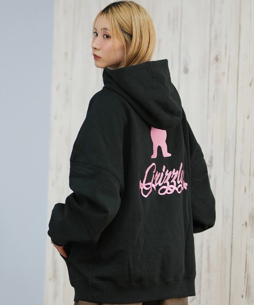 GRIZZLY（グリズリー） パーカー BIG EMBROIDERY BEAR パーカー G25FW