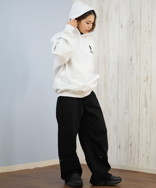 GRIZZLY（グリズリー） パーカー 裏起毛 BIG EMBROIDERY BEAR パーカー