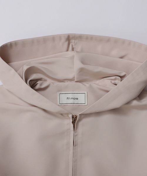 Fit more（フィットモア） コート アウター ペプラムフリル2WAY