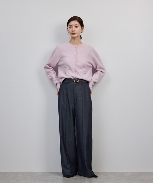ROPE'（ロペ） カーディガン 「一部WEB限定」ウールカシミヤ ブレンド