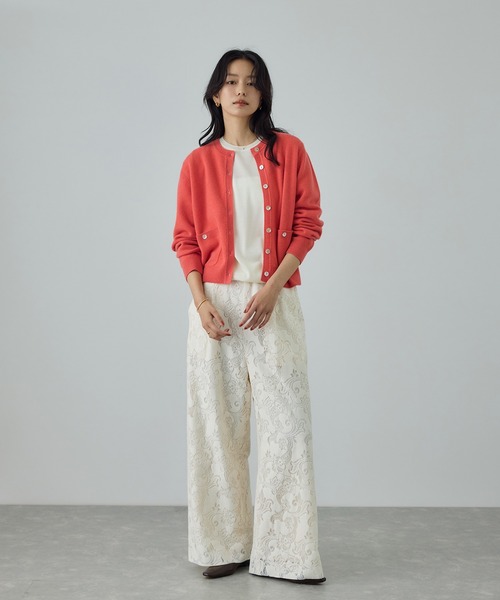 ROPE'（ロペ） カーディガン 「一部WEB限定」ウールカシミヤ ブレンド