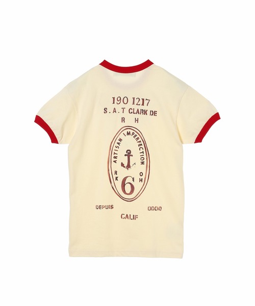 「rokh」 半袖Tシャツ X-SMALL レッド レディース_画像2