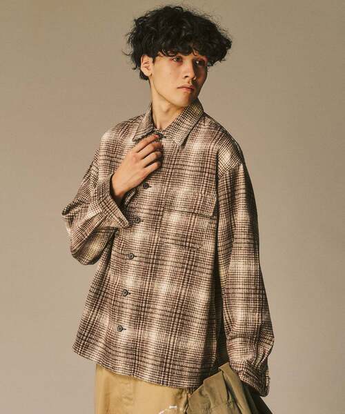 417 EDIFICE（フォーワンセブンエディフィス） シャツ シャギー