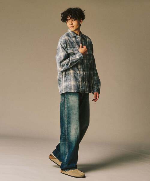 417 EDIFICE（フォーワンセブンエディフィス） シャツ シャギー