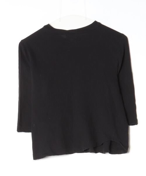 「BED&BREAKFAST」 半袖Tシャツ - ブラック レディース_画像2