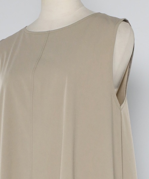 「Bonjour Sagan」 「hunch」ノースリーブワンピース FREE ベージュ レディース_画像7