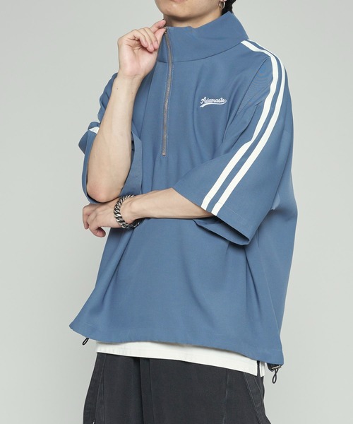 「ADAMASTE」 半袖Tシャツ MEDIUM ライトグレー メンズ_画像8