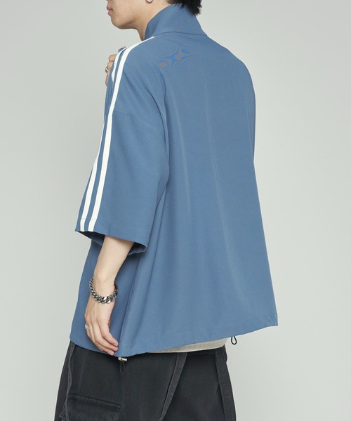「ADAMASTE」 半袖Tシャツ MEDIUM ライトグレー メンズ_画像9